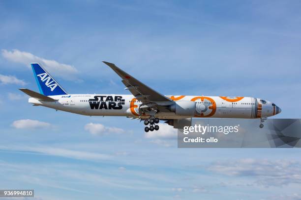 Boeing 777300er Star Wars Bb8 Ana Jet High-Res Stock Photo - Getty