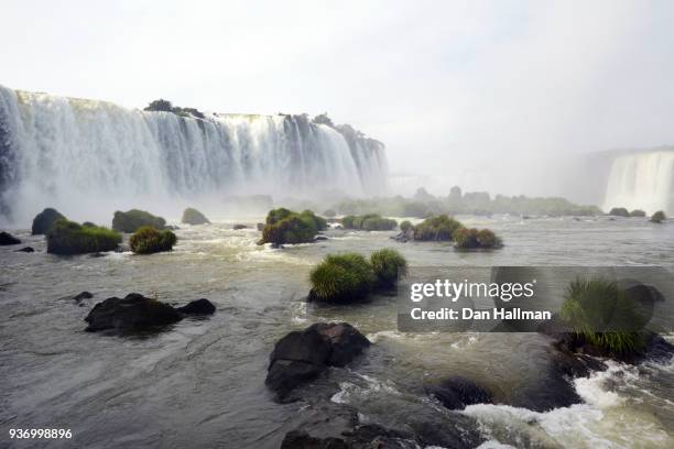 iguazu falls, cataratas del iguazú, cataratas do iguaçu - iguazú stock pictures, royalty-free photos & images