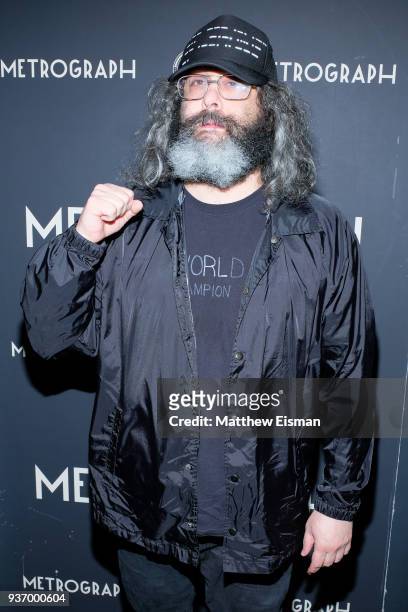 Judah Friedlander attends the Metrograph 2nd Anniversary Party at Metrograph on March 22, 2018 in New York City.