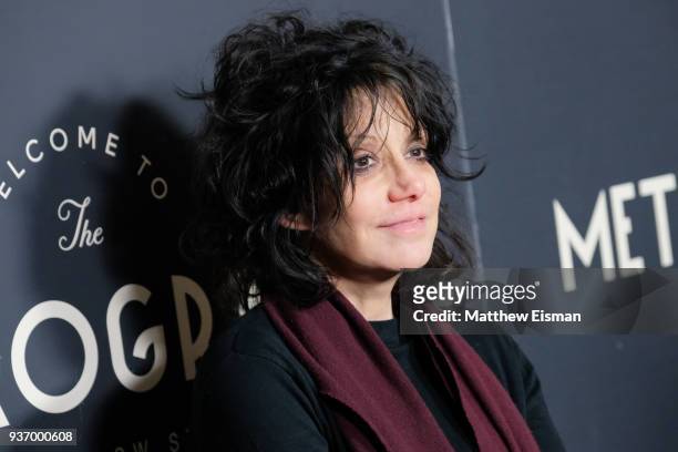 Amy Heckerling attends the Metrograph 2nd Anniversary Party at Metrograph on March 22, 2018 in New York City.