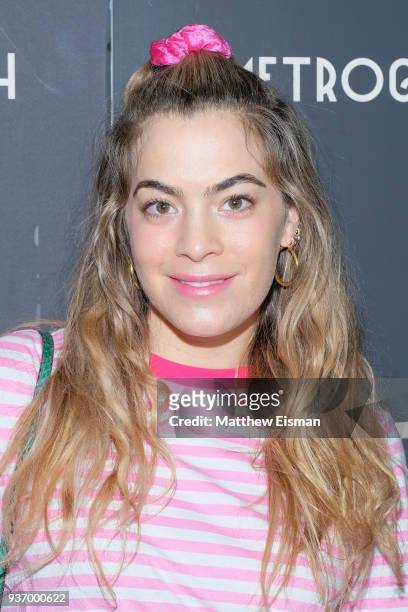 Chelsea Leyland attends the Metrograph 2nd Anniversary Party at Metrograph on March 22, 2018 in New York City.