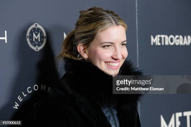 Rebecca Fourteau attends the Metrograph 2nd Anniversary Party at Metrograph on March 22, 2018 in New York City.