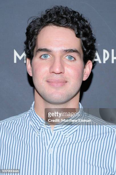 Benny Safdie attends the Metrograph 2nd Anniversary Party at Metrograph on March 22, 2018 in New York City.