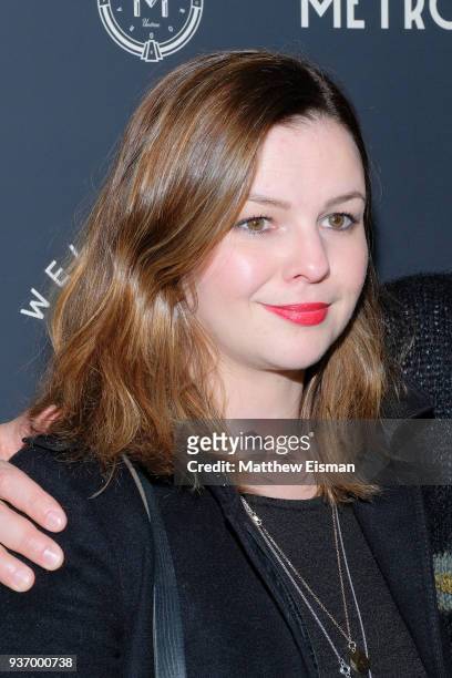 Amber Tamblyn attends the Metrograph 2nd Anniversary Party at Metrograph on March 22, 2018 in New York City.