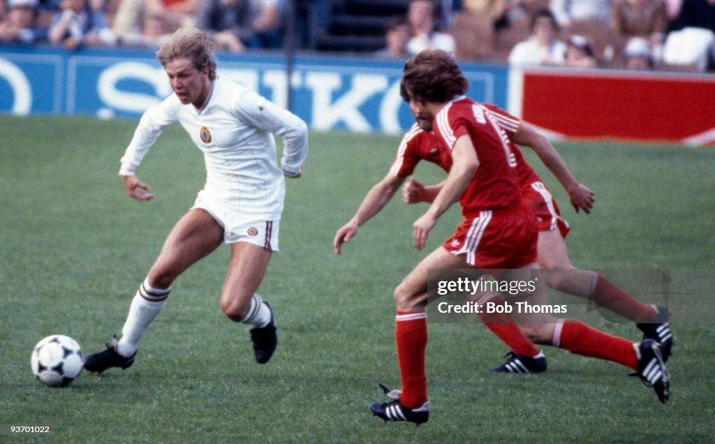European Cup Final Aston Villa v Bayern Munich