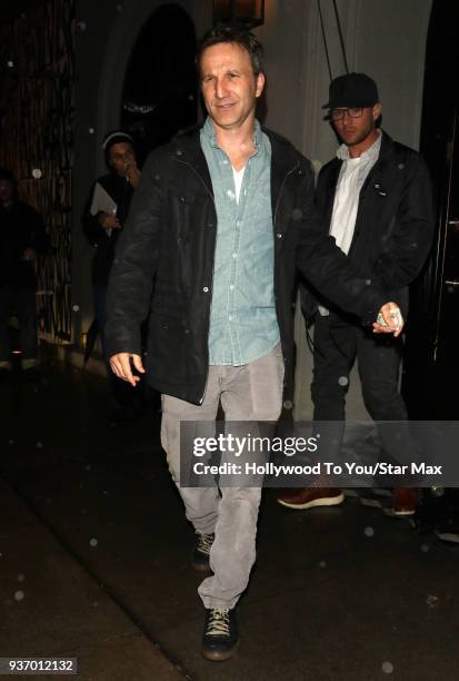 Breckin Meyer is seen on March 22, 2018 in Los Angeles, California.