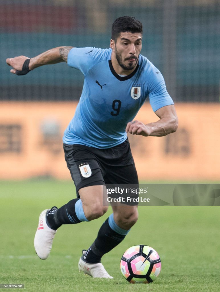 Uruguay v Czech Republic Republic- 2018 China Cup International Football Championship