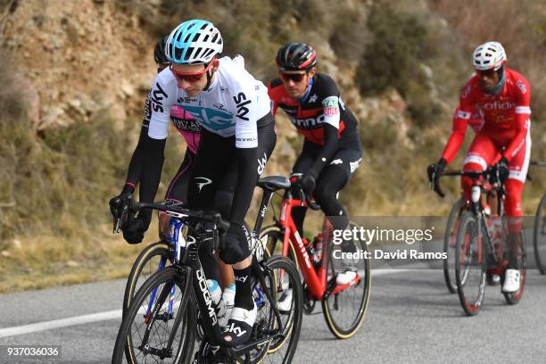 Tao Geoghegan Hart of Great Britain and Team Sky / during the Volta Ciclista a Catalunya 2018, Stage 5 a 212,9km stage from Llivia to Vielha Val...