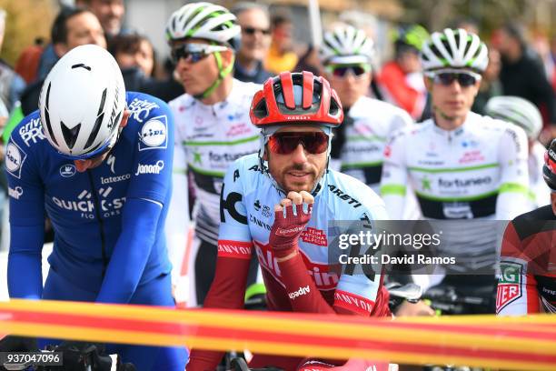 Start / Robert Kiserlovski of Croatia and Team Katusha-Alpecin / during the Volta Ciclista a Catalunya 2018, Stage 5 a 212,9km stage from Llivia to...