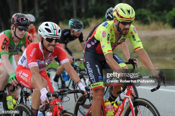 Eugert Zhupa of Wilier Triestina-Selle Italia competes during Stage 6 of the Le Tour de Langkawi 2018, Tapah-Tanjung Malim 108.5 km on March 23, 2018...