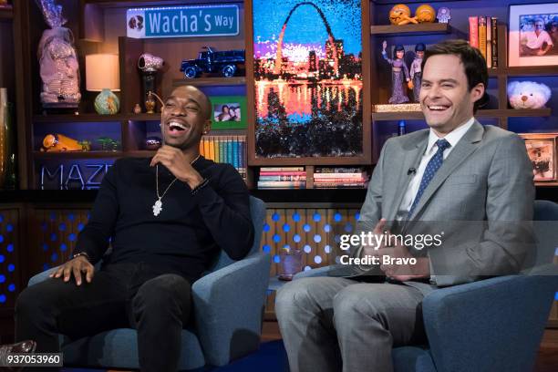 Pictured : Jay Pharoah and Bill Hader --