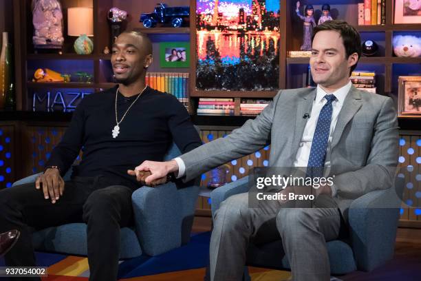 Pictured : Jay Pharoah and Bill Hader --