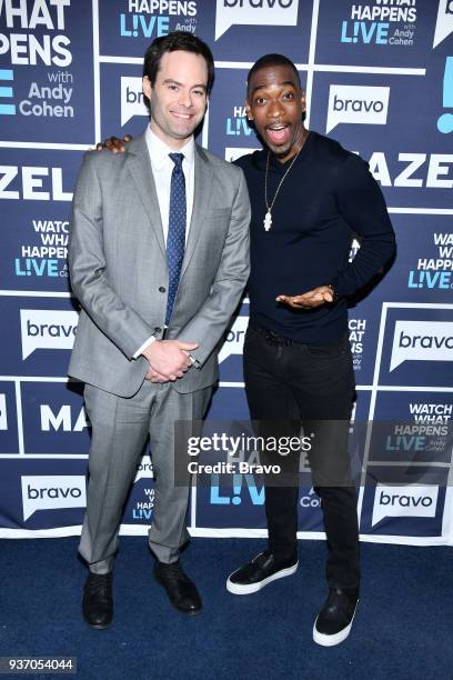 Pictured : Bill Hader and Jay Pharoah --