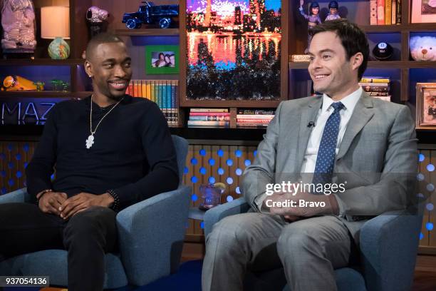 Pictured : Jay Pharoah and Bill Hader --