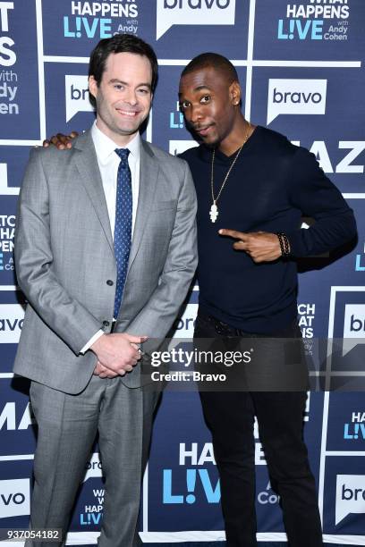 Pictured : Bill Hader and Jay Pharoah --