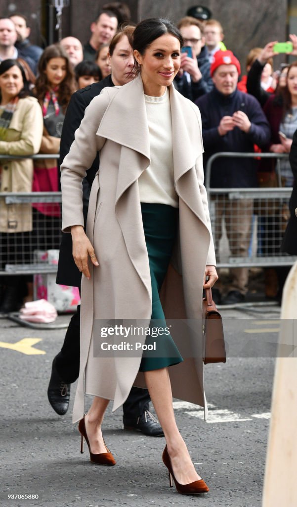 Prince Harry And Meghan Markle Visit Northern Ireland