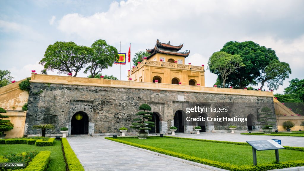 Imperial Palace Hanoi Vietnam Tourist attraction