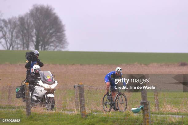 Niki Terpstra of The Netherlands and Team Quick-Step Floors / during the 61st E3 Harelbeke 2018 a 206,4km race from Harelbeke to Harelbeke on March...