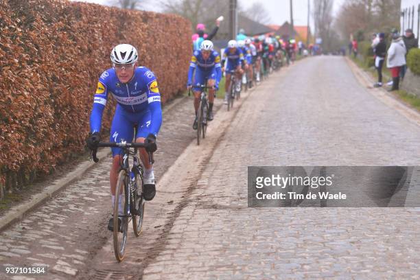 Yves Lampaert of Belgium and Team Quick-Step Floors / Niki Terpstra of The Netherlands and Team Quick-Step Floors / during the 61st E3 Harelbeke 2018...
