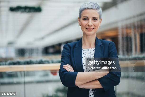 successful businesswoman - one grey hair stock pictures, royalty-free photos & images