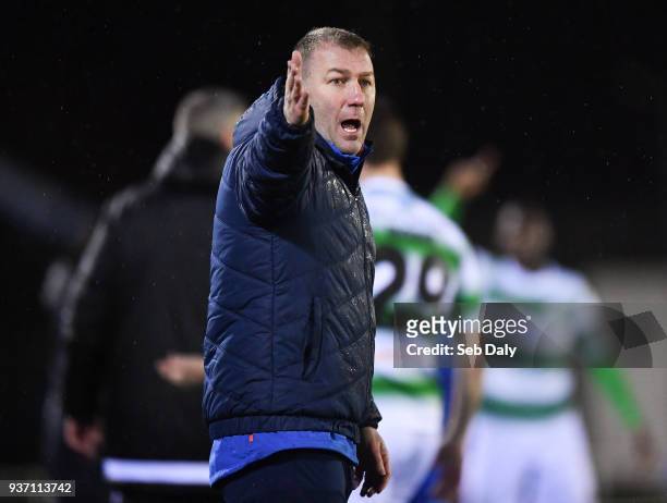 Waterford , Ireland - 23 March 2018; Waterford manager Alan Reynolds during the SSE Airtricity League Premier Division match between Waterford and...