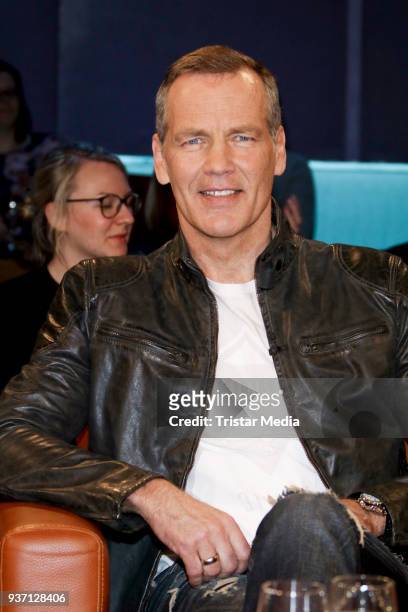 Former German boxing champion Henry Maske during the NDR Talk Show on March 23, 2018 in Hamburg, Germany.