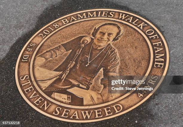 Atmosphere at the 2018 "Bammies Walk of Fame" at Bill Graham Civic Auditorium on March 23, 2018 in San Francisco, California.