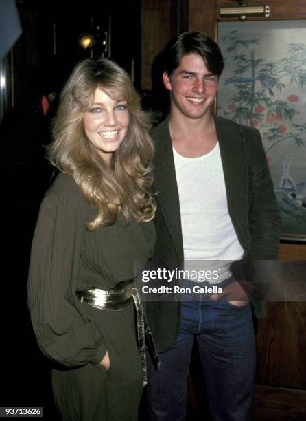 Heather Locklear and Tom Cruise