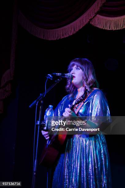 Lydia Slagel of The Secret Sisters performs at Empire Music Hall on March 23, 2018 in Belfast, Northern Ireland.
