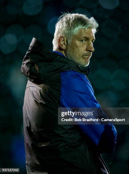 Bath Rugby's Head Coach Todd Blackadder during the Aviva Premiership match between Bath Rugby and Exeter Chiefs at Recreation Ground on March 23,...