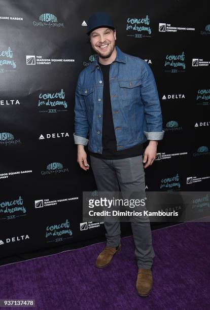 Gavin DeGraw attends The Garden Of Dreams Foundation's Concert For Dreams Benefit at Beacon Theatre on March 23, 2018 in New York City.