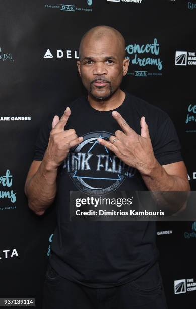 Darryl McDaniels attends The Garden Of Dreams Foundation's Concert For Dreams Benefit at Beacon Theatre on March 23, 2018 in New York City.