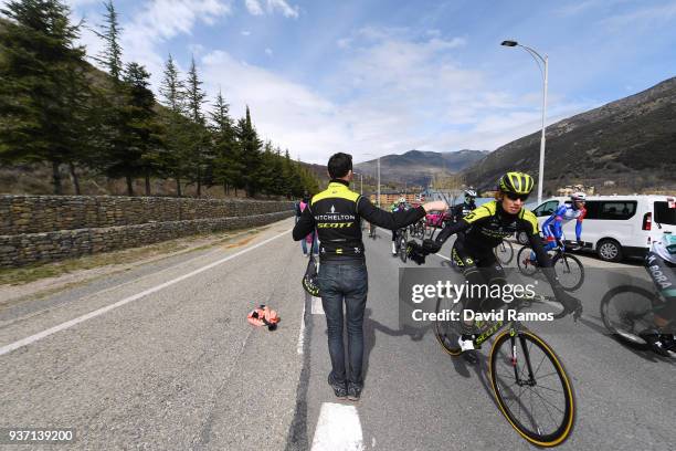 Jack Haig of Australia and Team Mitchelton-Scott / Feed Zone / during the Volta Ciclista a Catalunya 2018, Stage 5 a 212,9km stage from Llivia to...