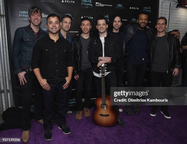 Attends The Garden Of Dreams Foundation's Concert For Dreams Benefit at Beacon Theatre on March 23, 2018 in New York City.