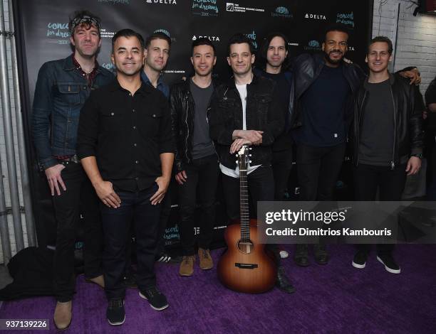 Attends The Garden Of Dreams Foundation's Concert For Dreams Benefit at Beacon Theatre on March 23, 2018 in New York City.