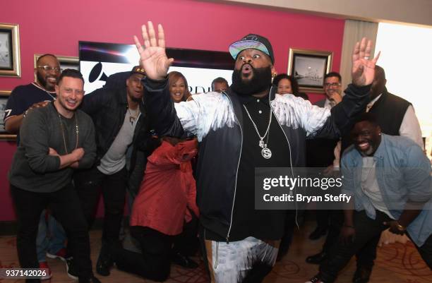 Singer Marvin Sapp, singer Bryan Popin, singer Erica Campbell, Central City Productions President and COO Erma Gray Davis, composer JJ Hairston, The...