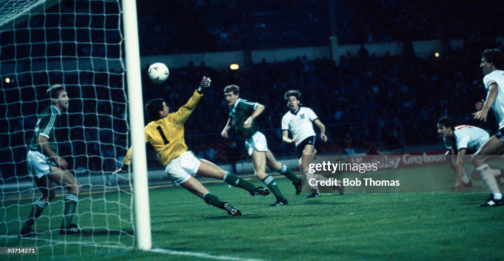 Chris Waddle Scores For England