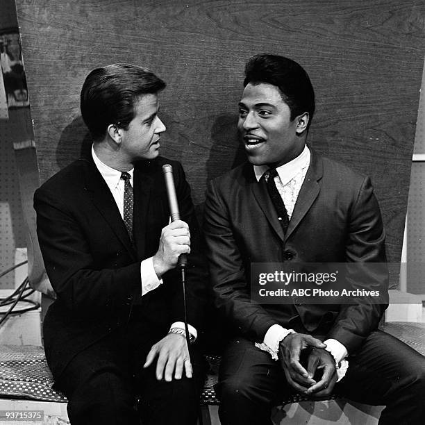 7th Anniversary - 7/22/64, Dick Clark, Little Richard on the Walt Disney Television via Getty Images Television Network dance show "American...