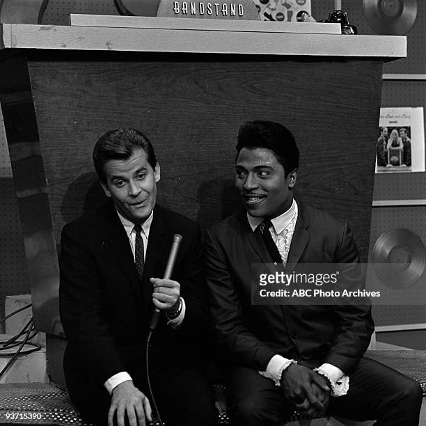 Celebrity Party" - 11/6/63, Dick Clark, Little Richard on the Walt Disney Television via Getty Images Television Network dance show "American...