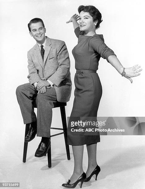 Dick Clark gallery with Connie Francis - 1/28/58, Dick Clark, Connie Francis,