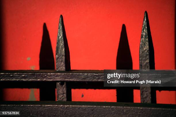 sharp shaped abstract - clapham junction stock pictures, royalty-free photos & images