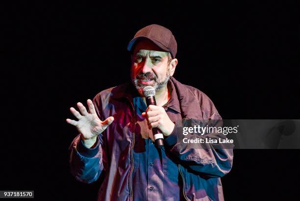 Comedian Dave Attell performs live on stage at Sands Bethlehem Event Center on March 23, 2018 in Bethlehem, Pennsylvania.