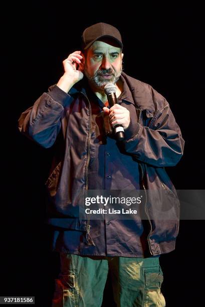 Comedian Dave Attell performs live on stage at Sands Bethlehem Event Center on March 23, 2018 in Bethlehem, Pennsylvania.