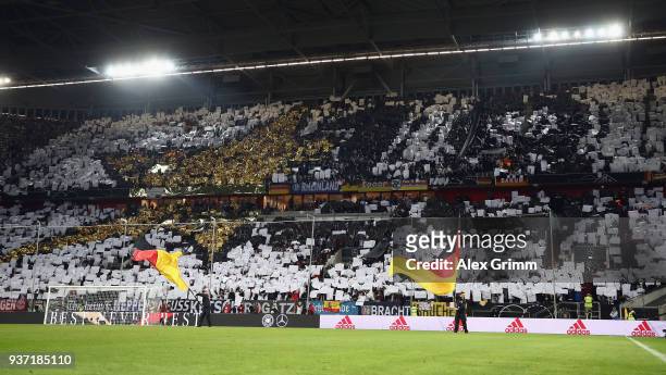 Fan Club National Team during the international friendly match between Germany and Spain at Esprit-Arena on March 23, 2018 in Duesseldorf, Germany.