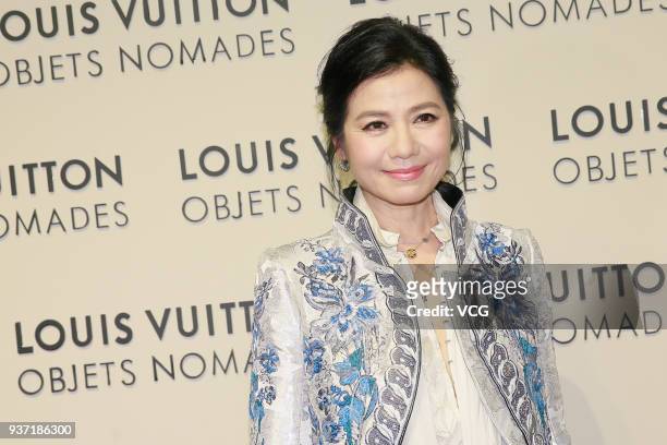 Actress Cherie Chung attends the Louis Vuitton event on March 23, 2018 in Hong Kong, China.