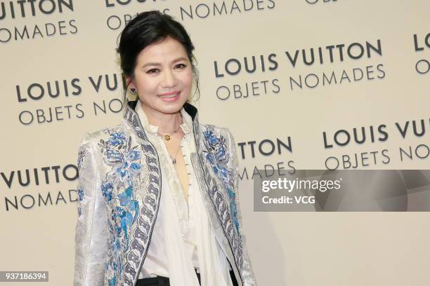 Actress Cherie Chung attends the Louis Vuitton event on March 23, 2018 in Hong Kong, China.