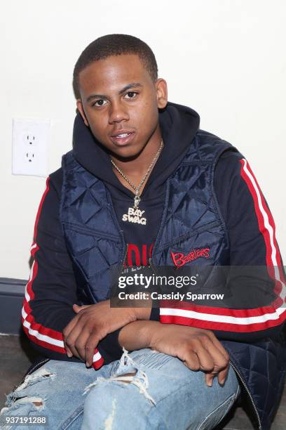 Bay Swag Attends The Christian "King" Combs 90's Baby Jump Off at Milk River on March 23, 2018 in New York City.