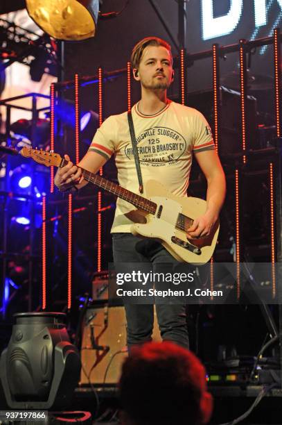 Chase Bryant performs at KFC YUM! Center on March 23, 2018 in Louisville, Kentucky.