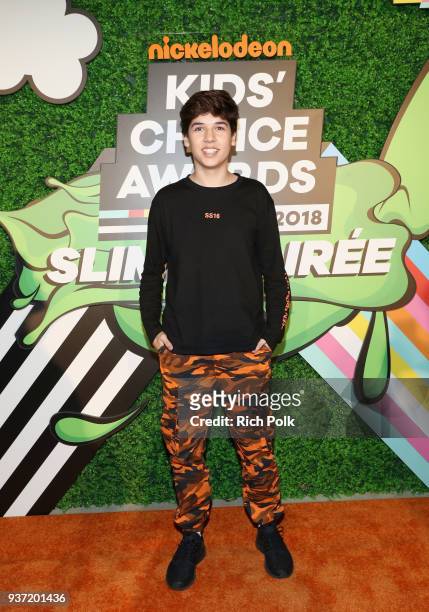 The Nickelodeon Kids Choice Awards Slime Soiree Photos and Premium High ...