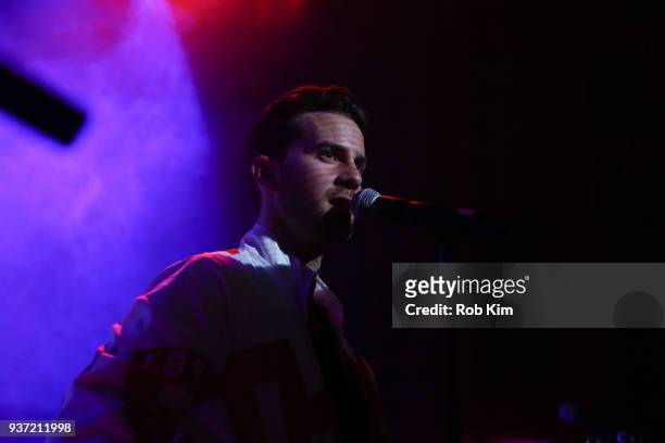Scott Tyler performs during The Shadowboxers "Apollo" Album Release Party at Public Arts on March 23, 2018 in New York City.